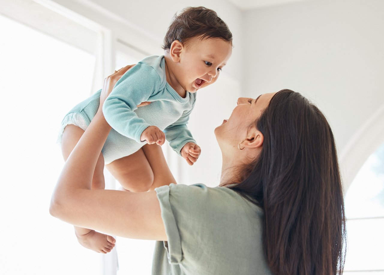 baby-happy-mother