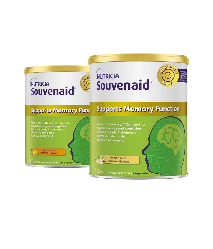 Souvenaid Powder tins