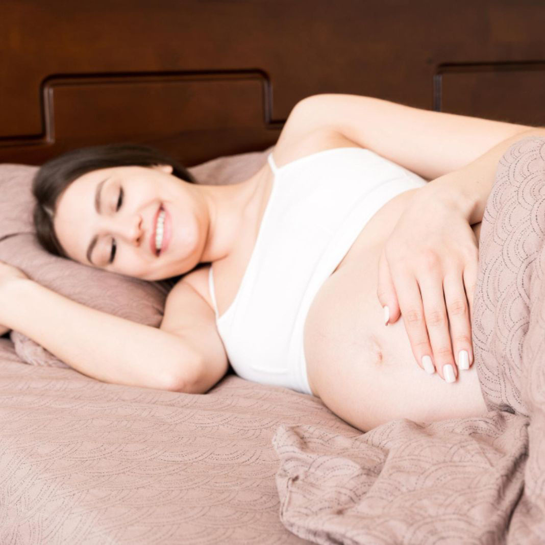 ท่านอนคนท้อง