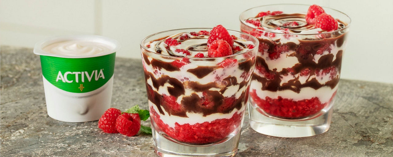Décadence fondante choco-fruits rouges