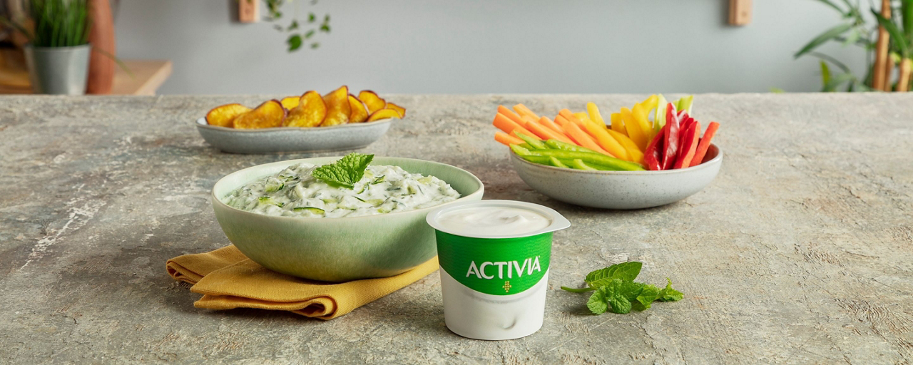 visuel Dip au concombre minute