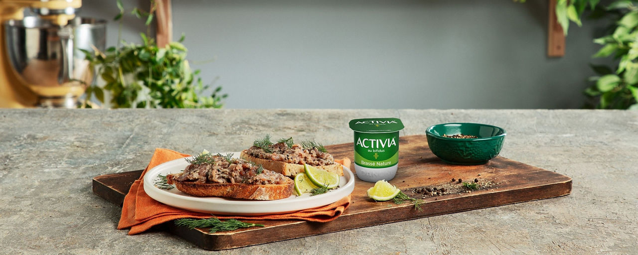 Tartinade de maquereaux