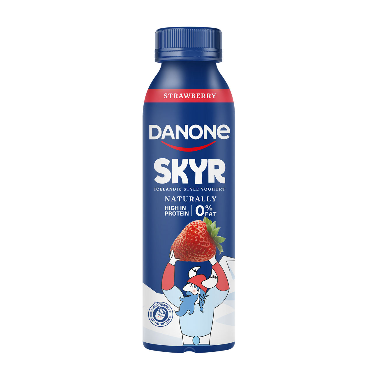 Danone Strawberry Skyr Yogurt Drink 270g