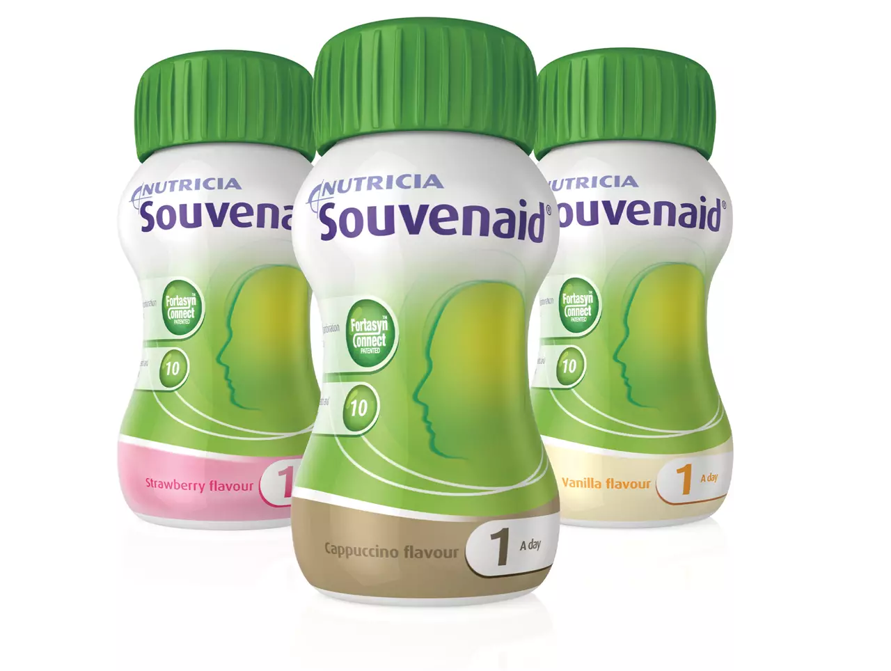 SOUVENAID liquid range shot for product page