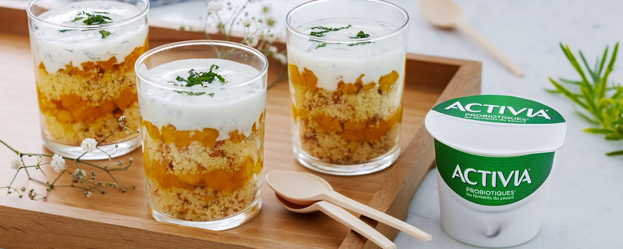 visuel Verrine à la mangue vanillée