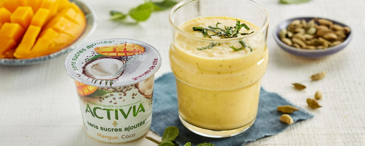 Smoothie à la mangue Cardamome