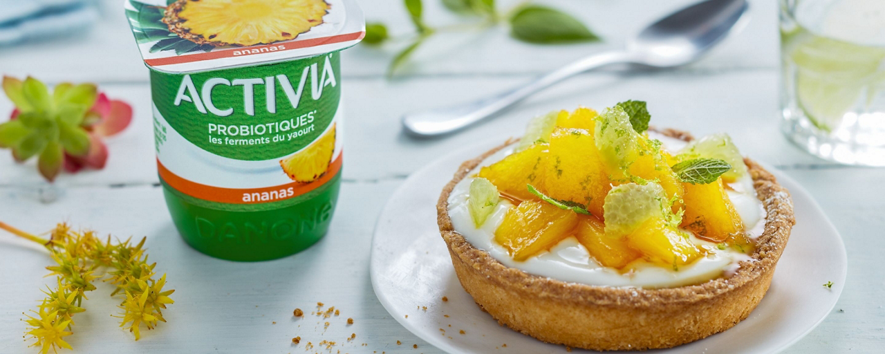 visuel Tartelette croquante à l’ananas