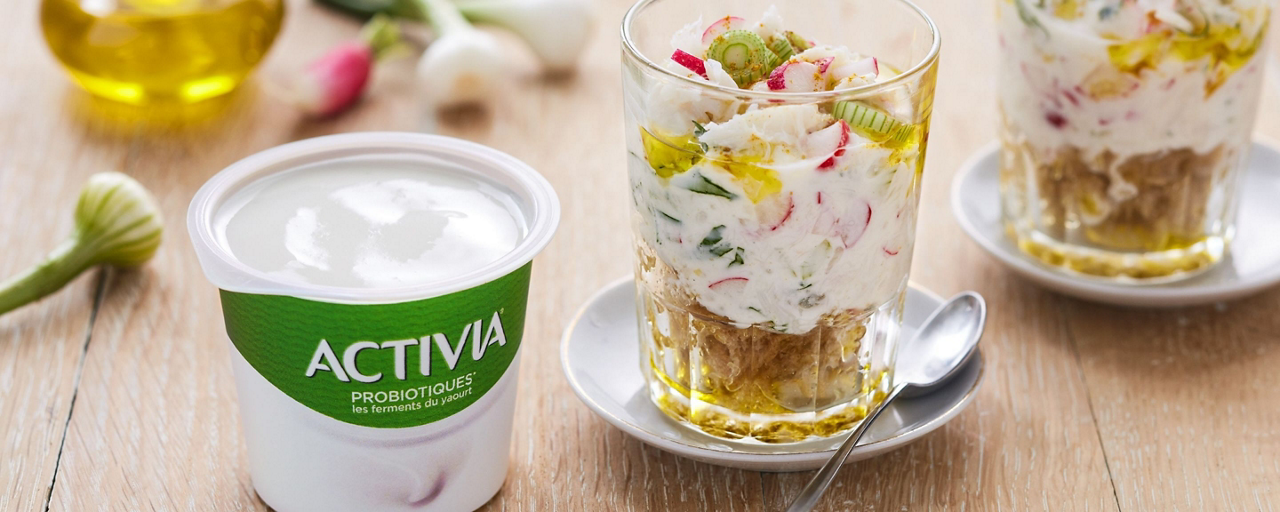 visuel Verrine de crabe au curry et à la coriandre