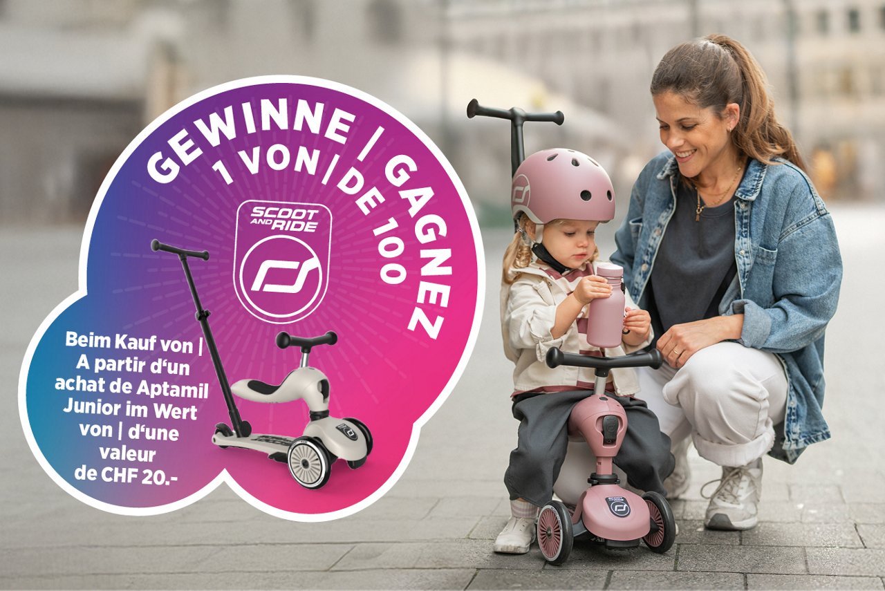 scoot and ride banner klein CH 