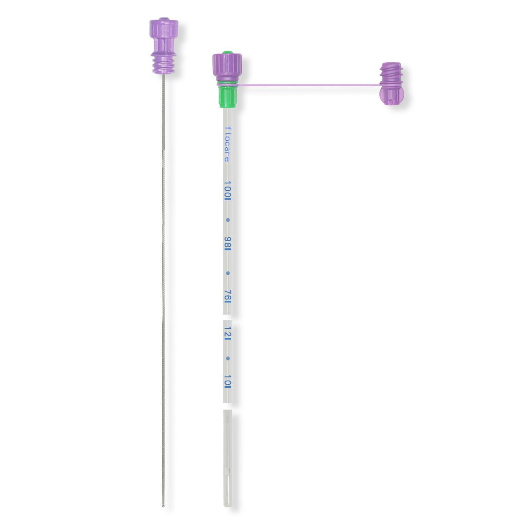 Poches vides Flocare® avec tubulure intégrée pour hydratation