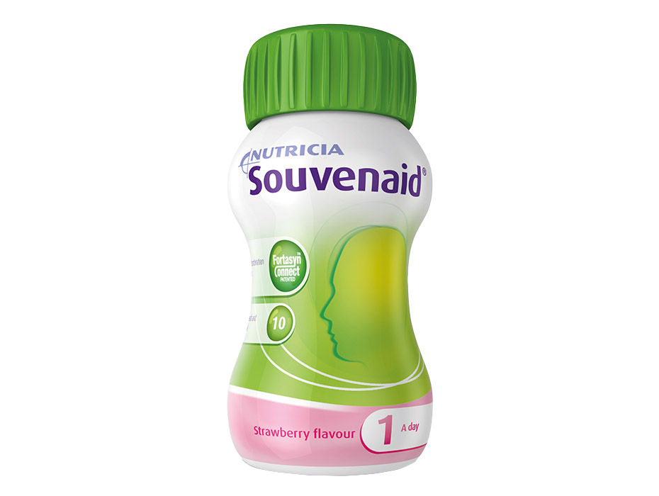Souvenaid strawberry bottle