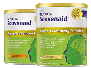Souvenaid powder range