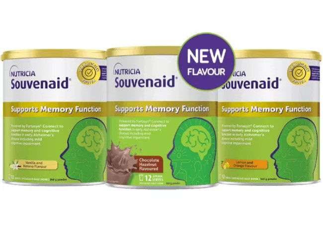Souvenaid powder full range