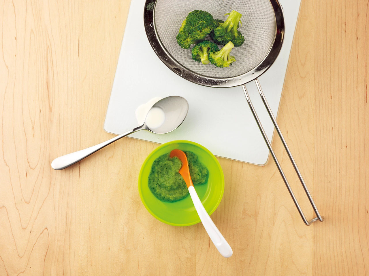 5SWP Step 1 Broccoli Puree