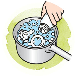 Sterilise the bottle