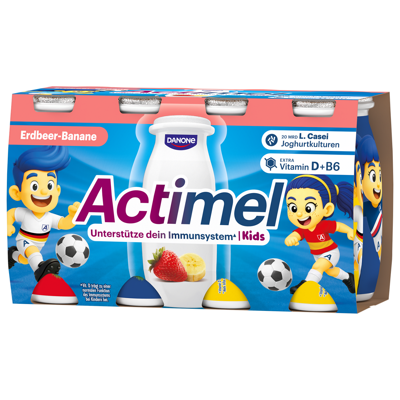 Actimel Erdbeere und Banane x8