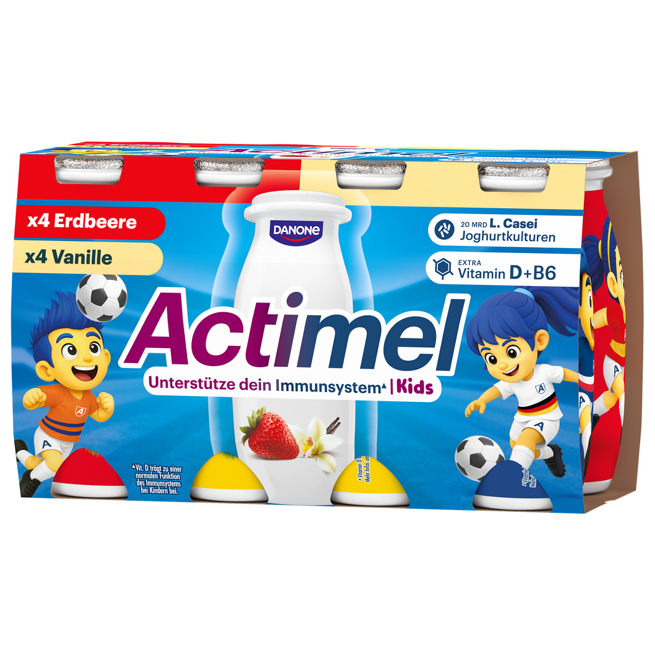 Actimel Erdbeere und Vanille x8