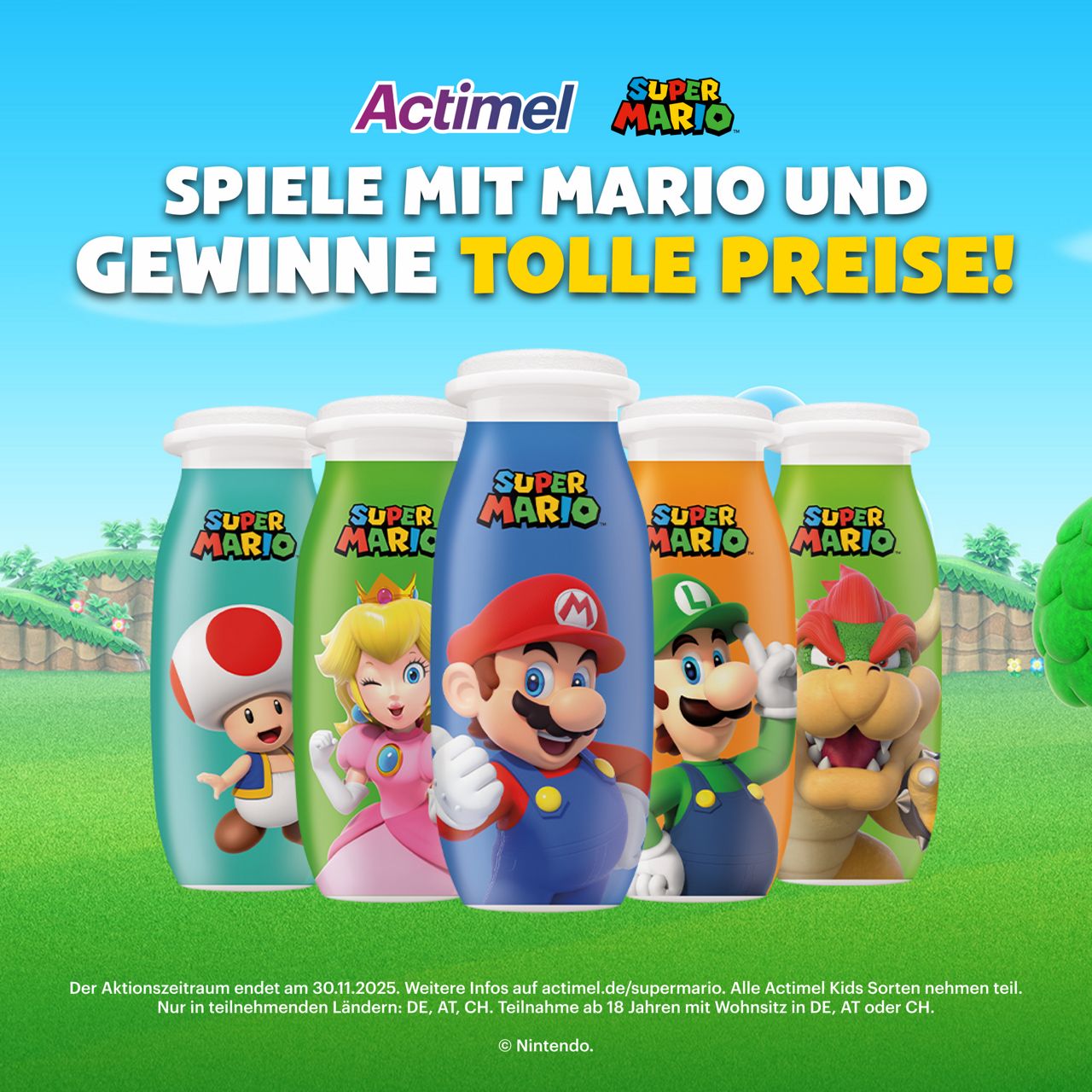 Actimel+ 3 in 1 Background