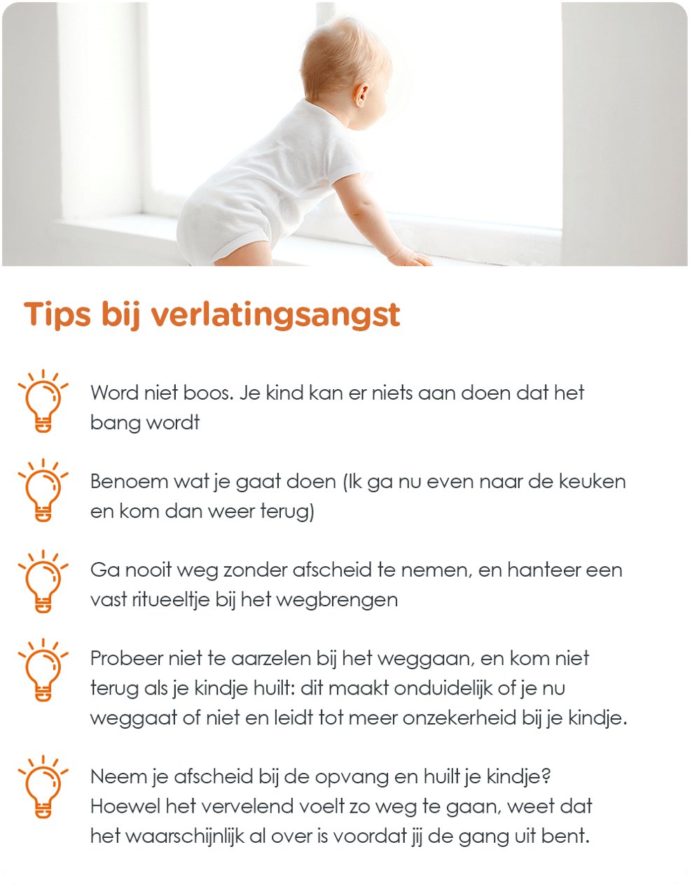 tips bij verlatingsangst