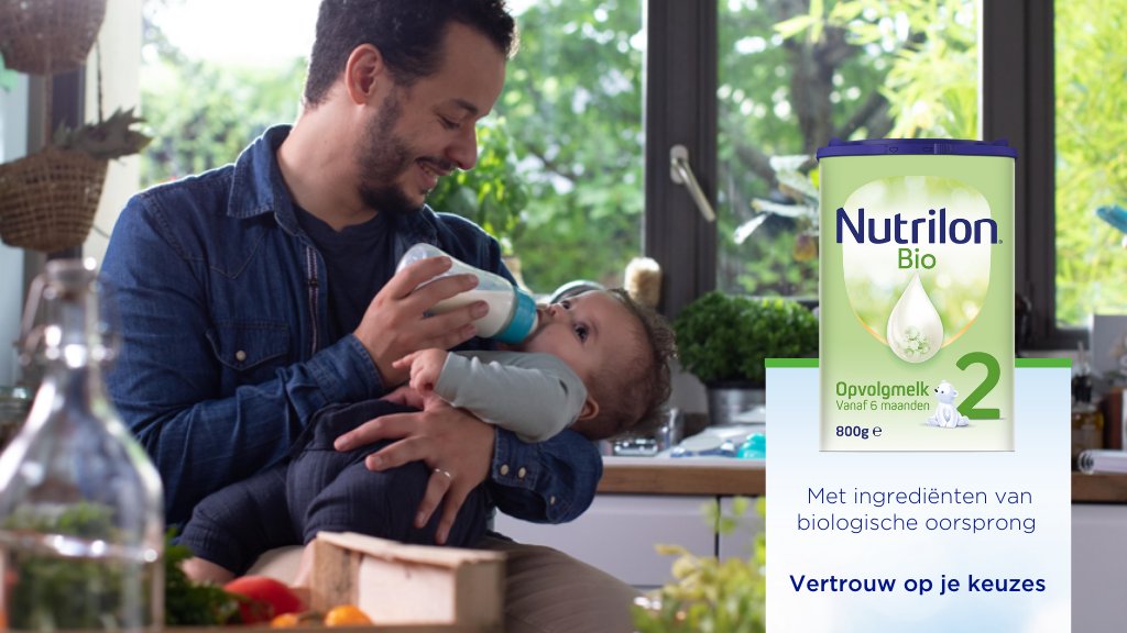 Nutrilon Bio 2. Vertrouw op je keuzes