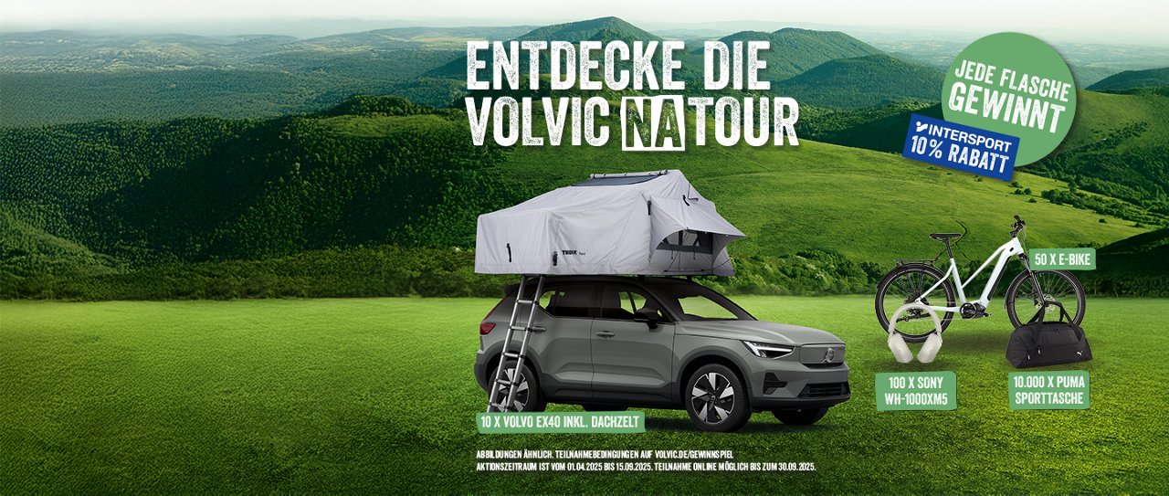 Entdecke die Volvic Natour