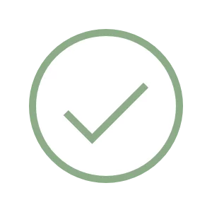 green checkmark icon