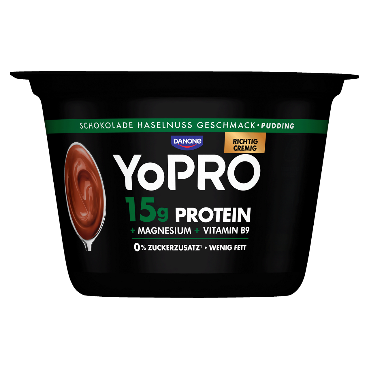 YoPRO Pudding Schokolade Haselnus