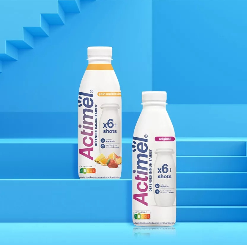 Actimel grote flessen