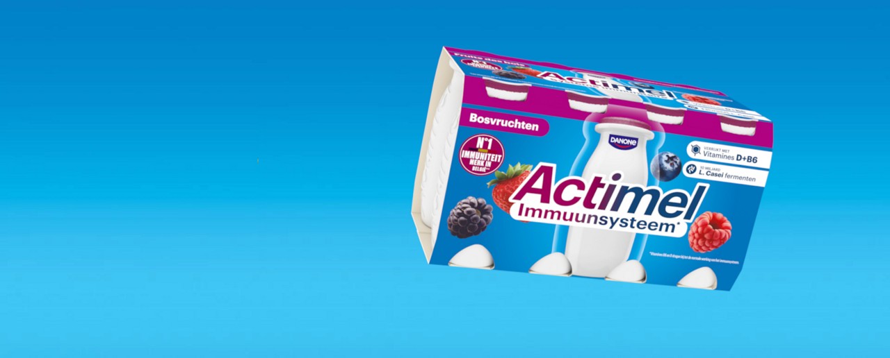 Actimel fruit banner