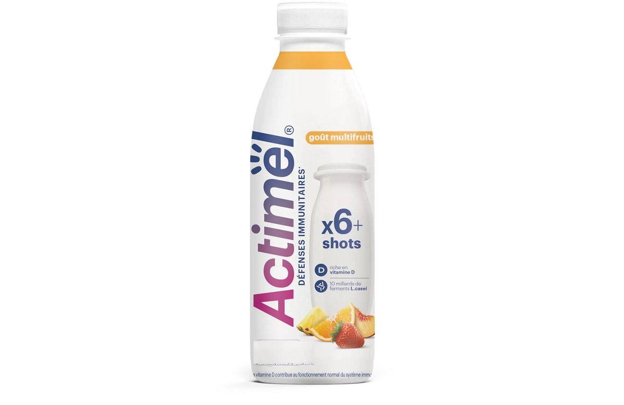 Actimel big bottle multifruit