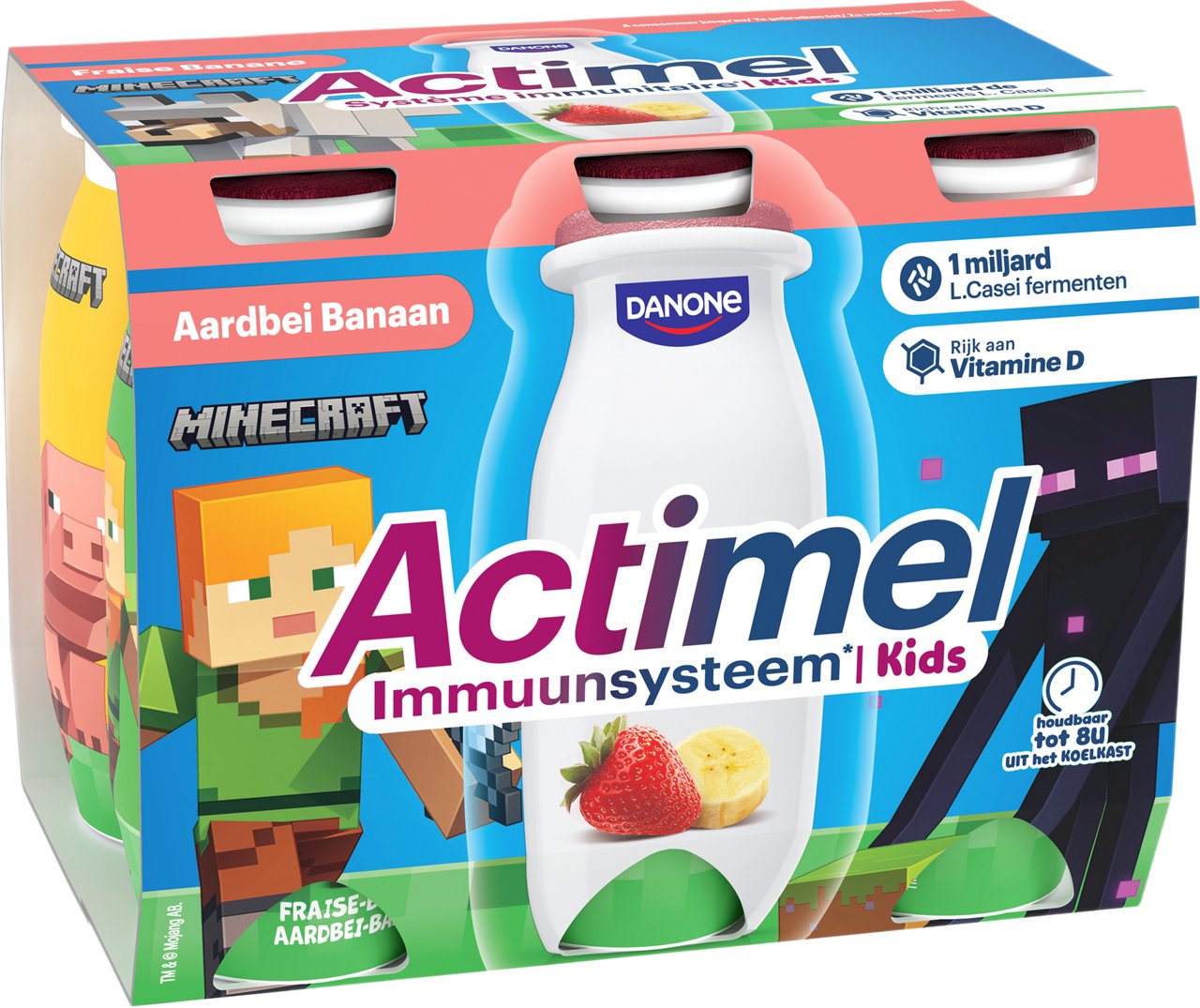 Minecraft Actimel Kids
