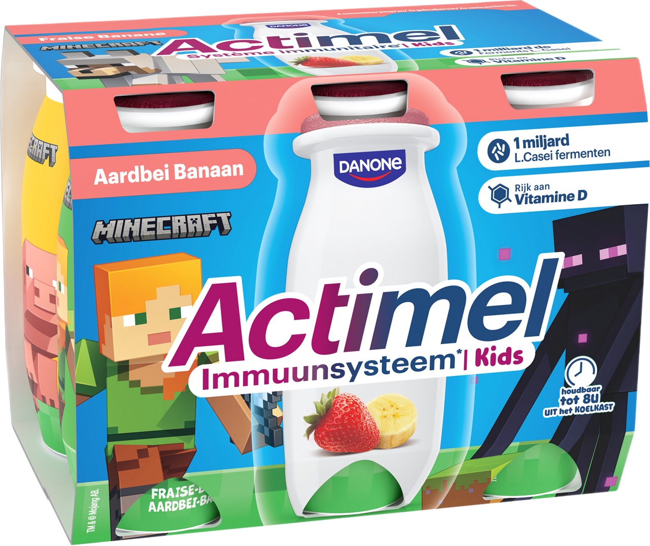 Minecraft Actimel Kids