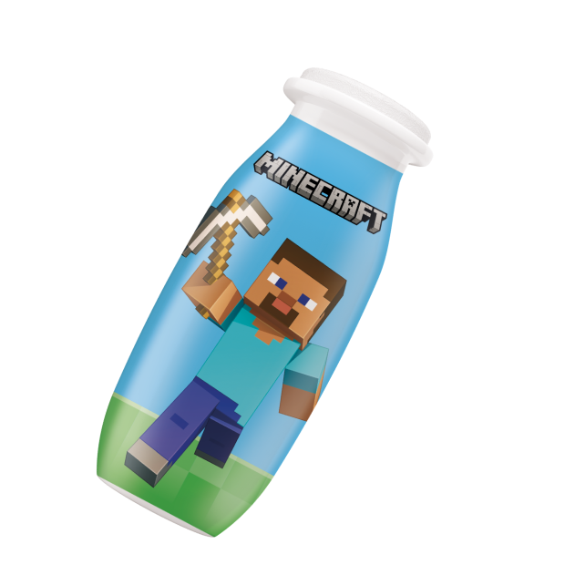 bouteille actimel minecraft