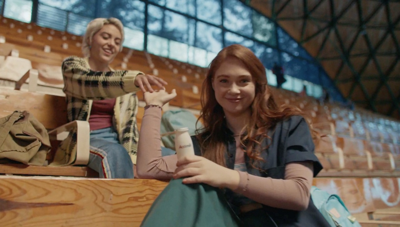 Actimel splash page