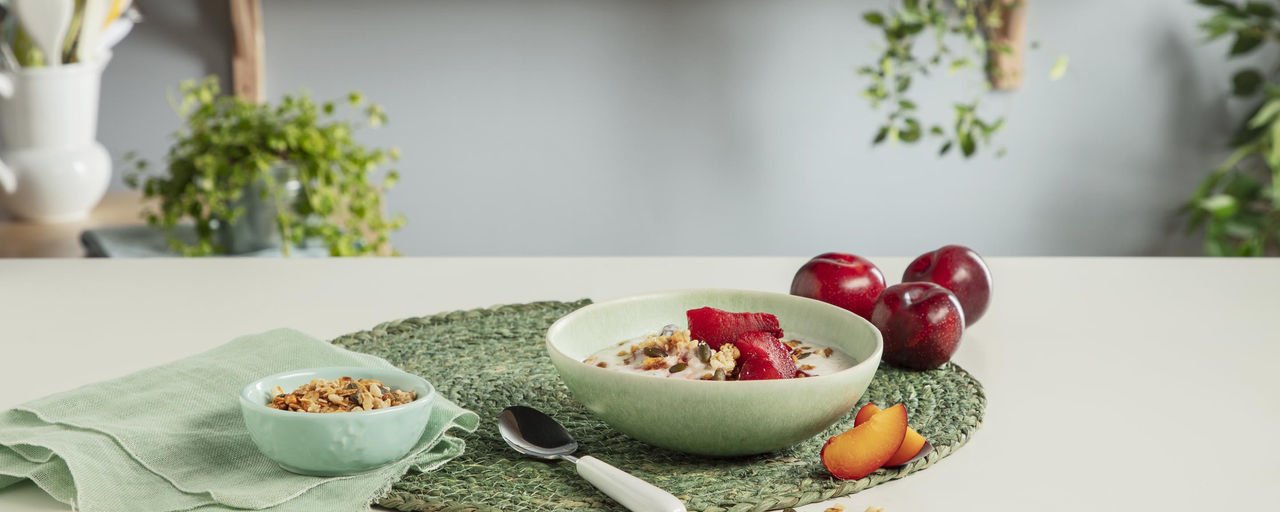 Activia granola pruim