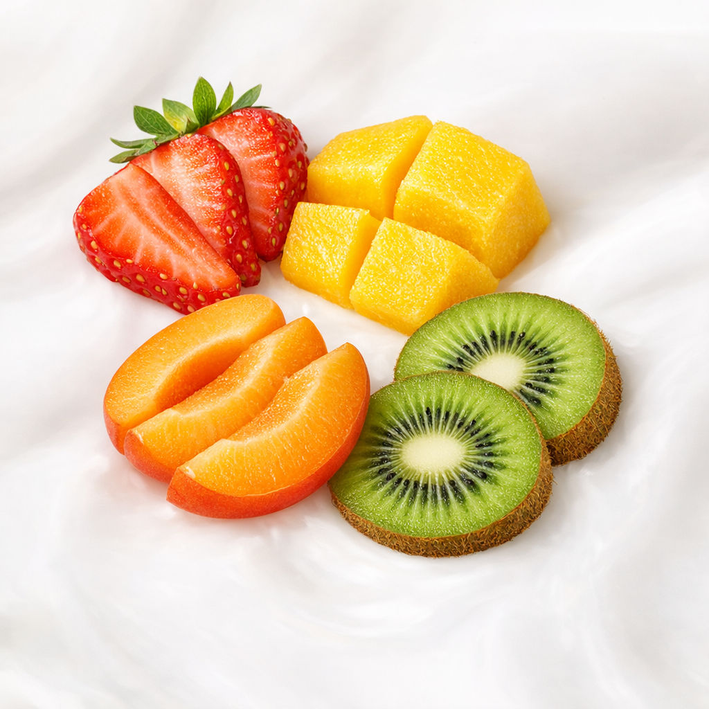 Fruits Panaché (fraise, mangue, abricot, kiwi)