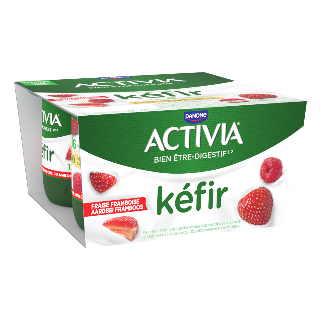 Kefir Aarbei-framboos