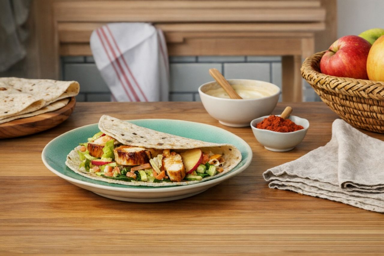 Activia Chicken wrap