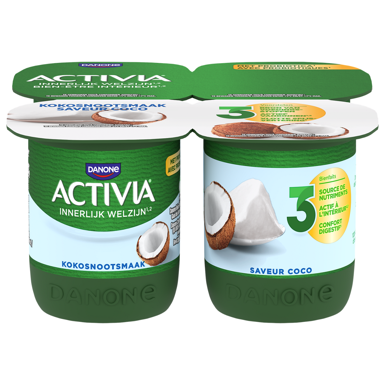 Activia Aromatise Saveur Coco