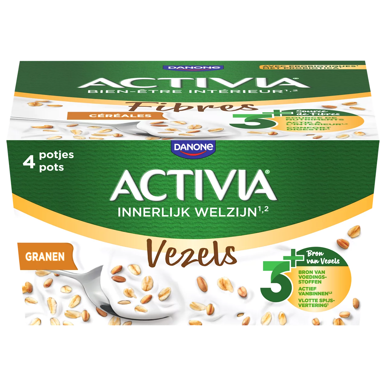 activia yogurts cereales
