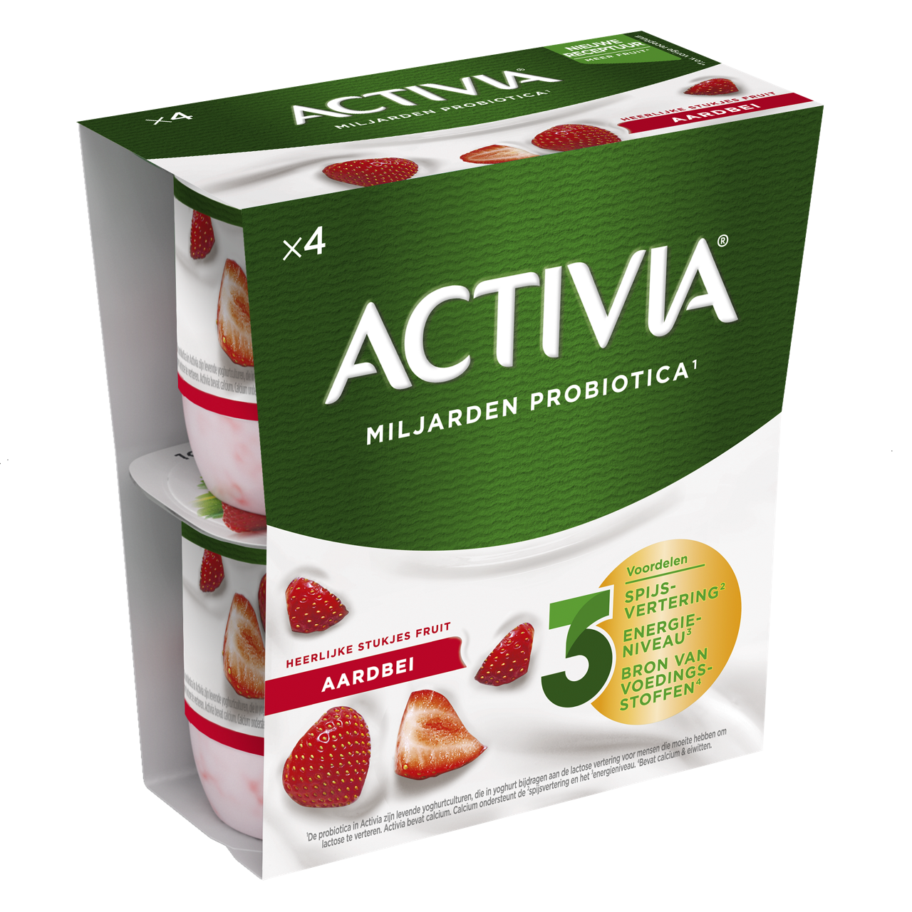 Activia Fruit Aardbei