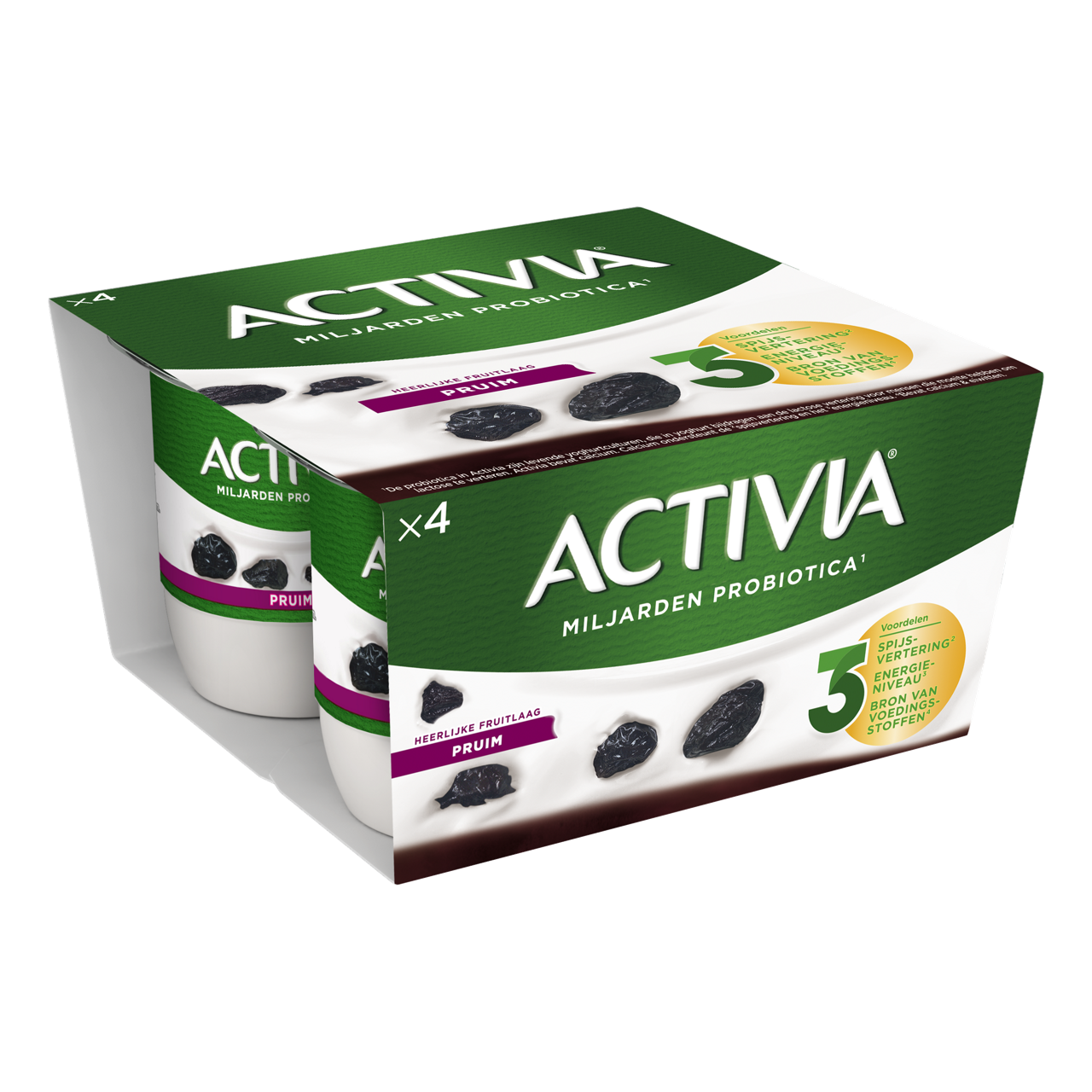 Activia yogurts fruit pruim