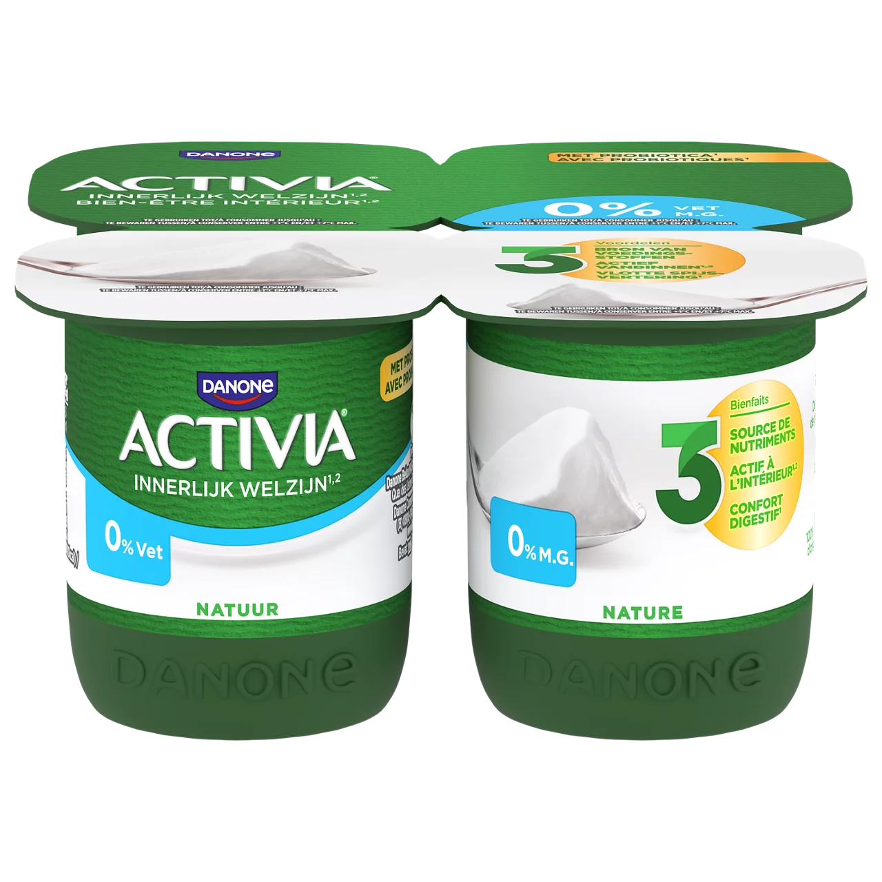 Activia Nature 0% M.G. x4