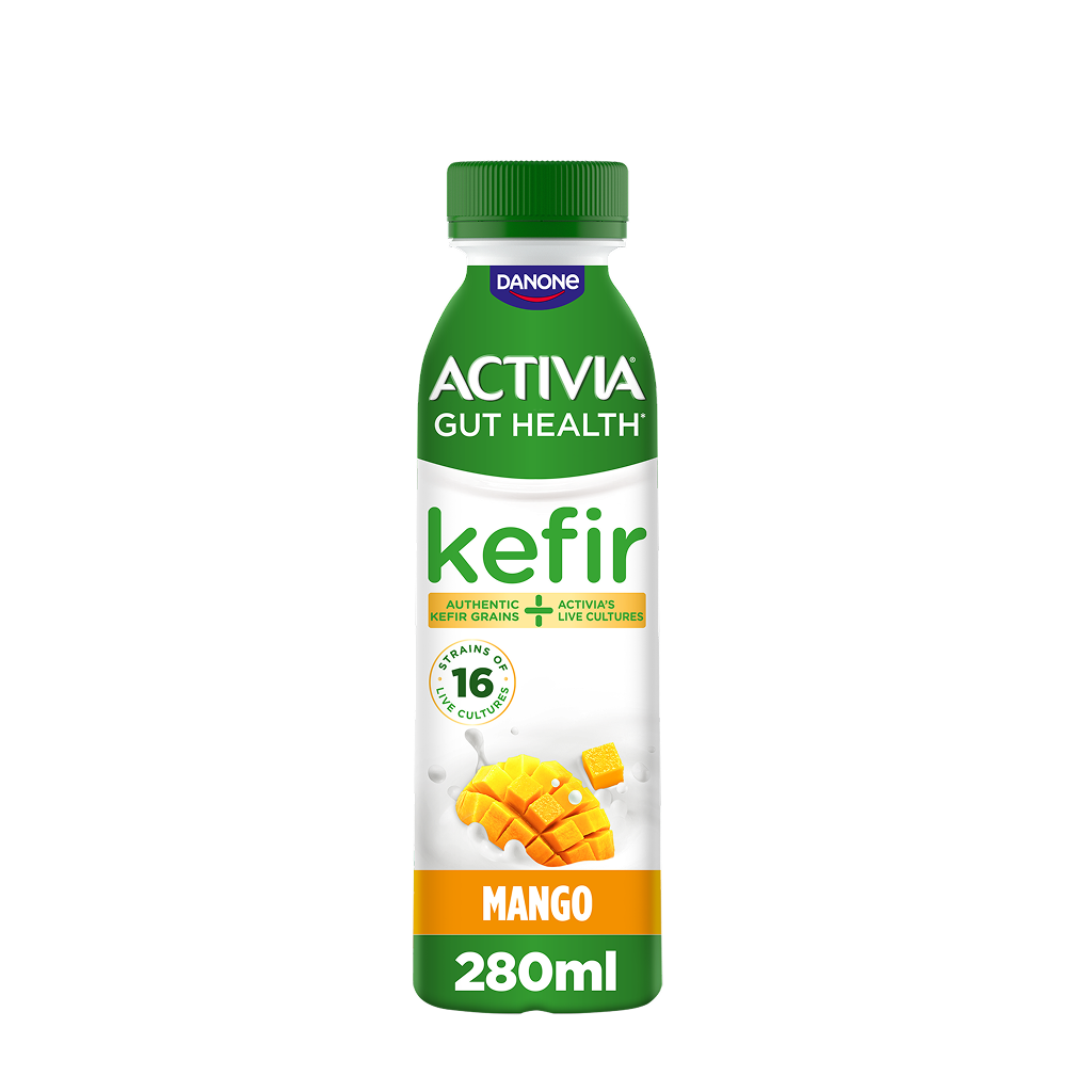activia fruit mango kefir