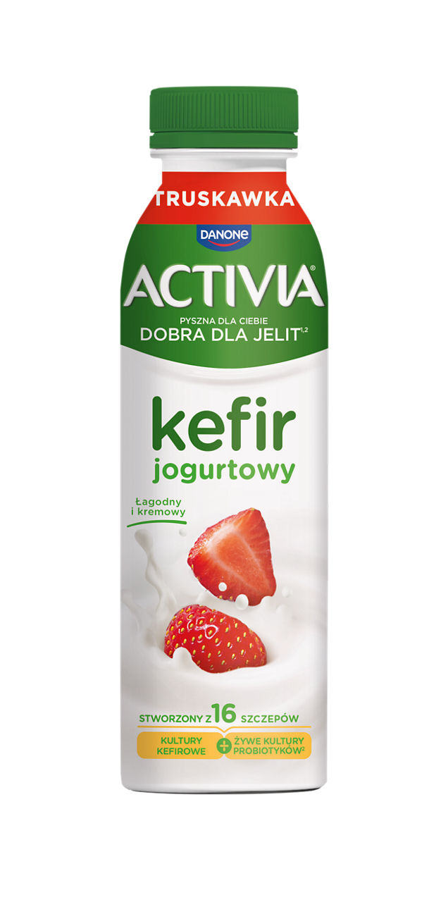 Kefir Jogurtowy o smaku truskawkowym