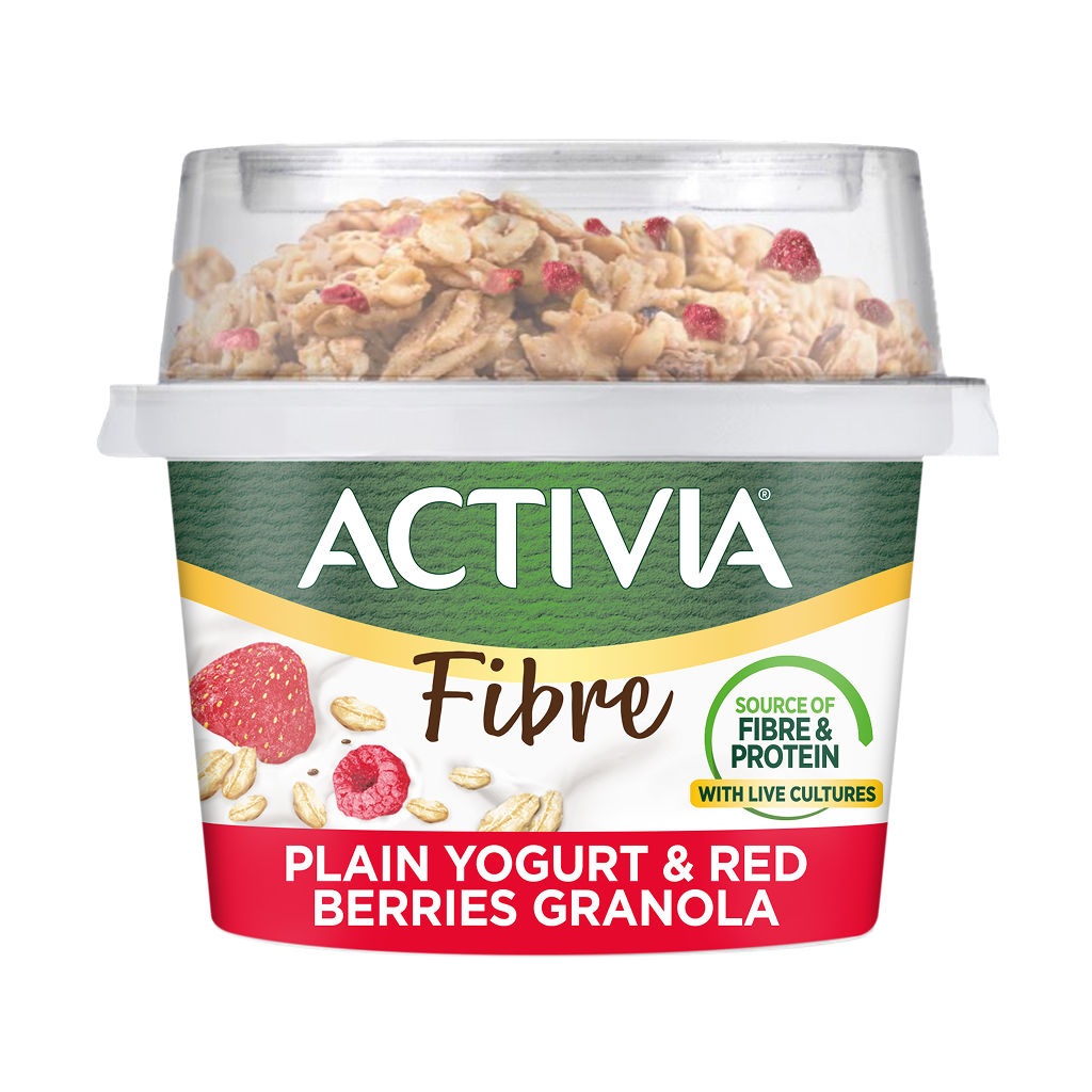 Activia Probiotics Low Fat Raspberry & Chia Seed Muesli