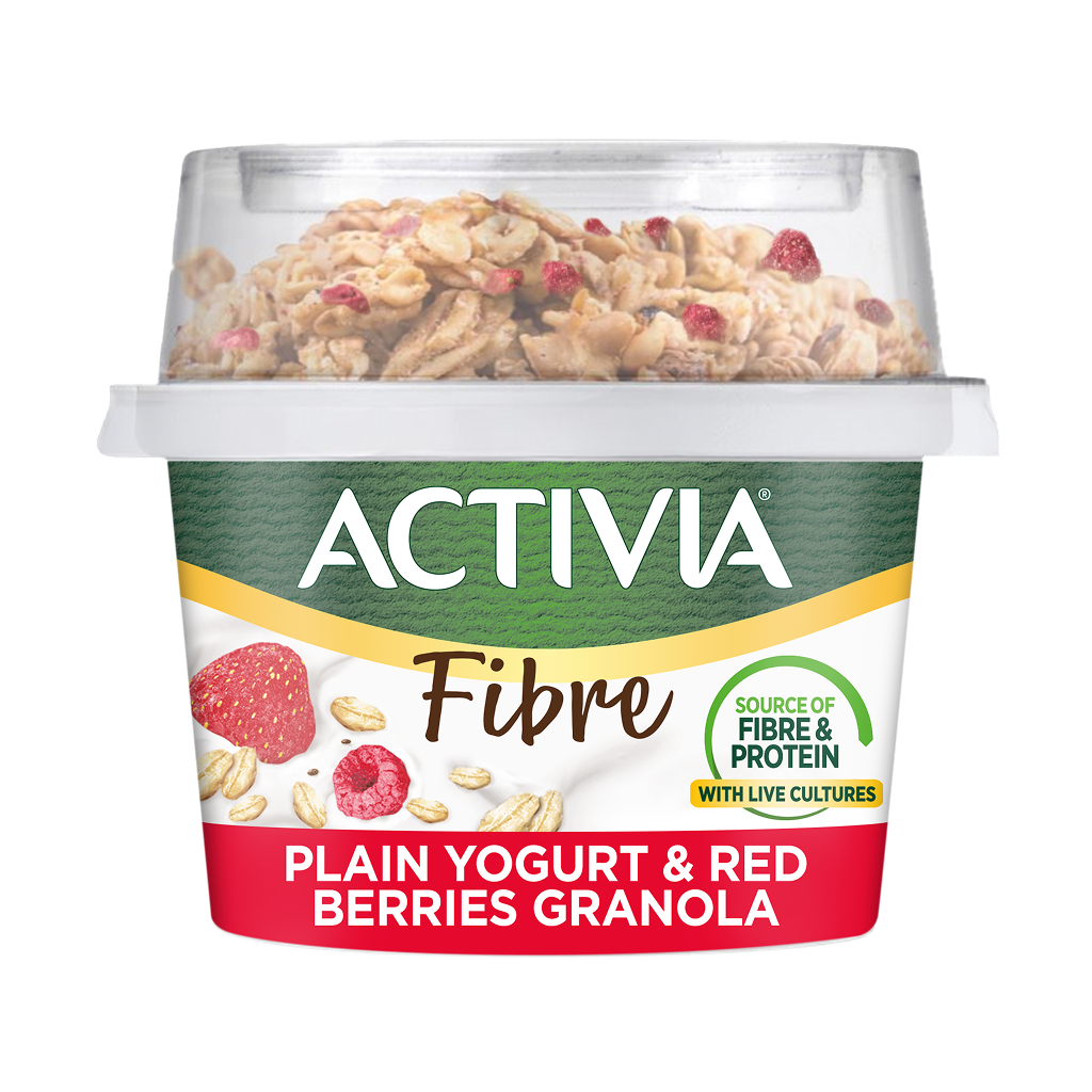 Activia read berries granola