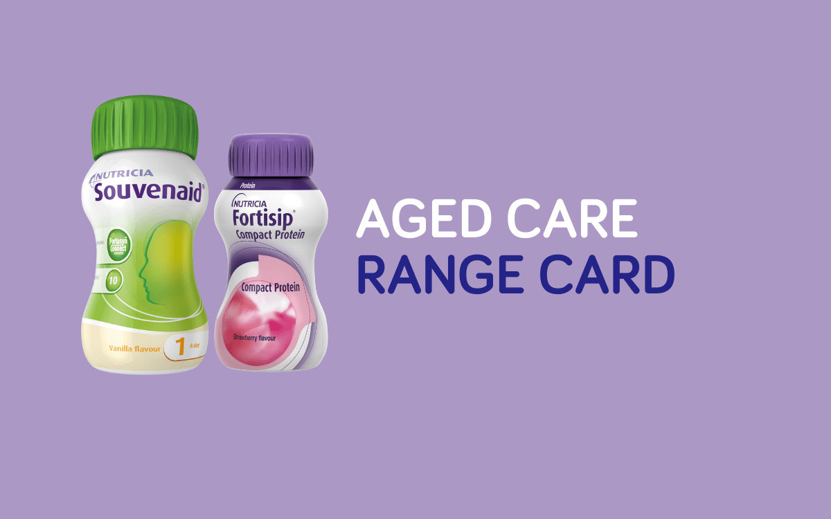 Aged care range card