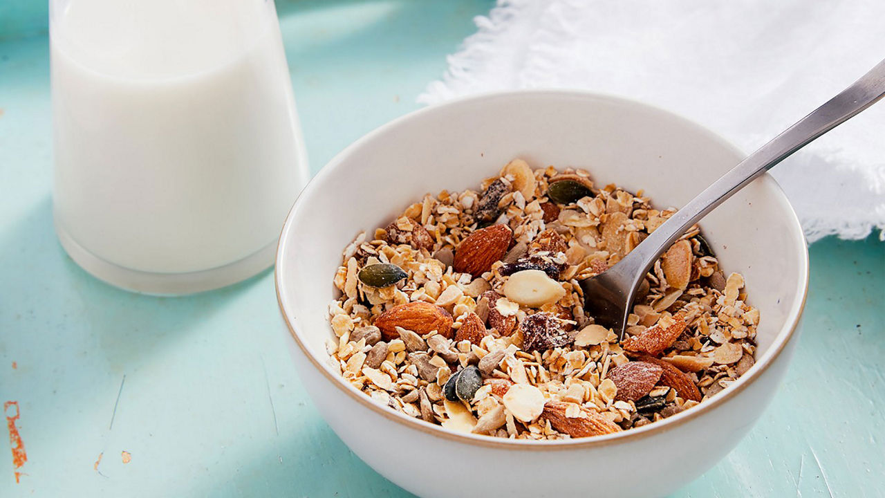 Muesli de vainilla con almendras y chabacanos | Nutriciaclub México