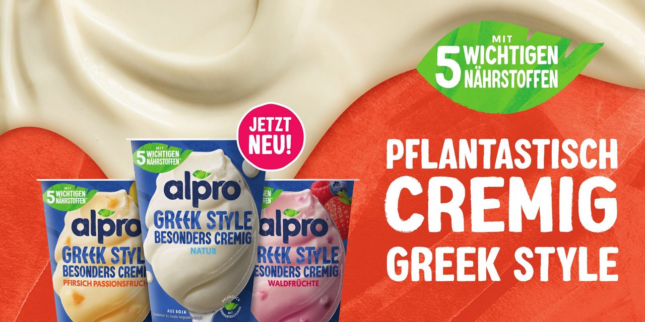 Produktabbildung: Alpro Greek Style in drei Sorten
